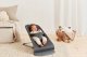 BabyBjorn BABYBJORN bouncer BLISS Cotton + wooden toy, anthracite, 606126 3