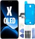PhoneParts Wyświetlacz + dotyk do Apple iPhone X HARD OLED 6