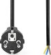 Kabel zasilający Nedis Nedis CEGL11930BK kabel zasilające Czarny 3 m 2