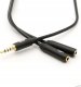 Kabel TB Kabel 3,5mm Mini Jack - 2x 3,5mm Mini Jack M/F adapter 30cm 2