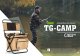 Reis TG-CAMP-CH175B - Rozkładane krzesło turystyczne z oparciem 2w1 lekkie kompaktowe tkanina poliester 600x300D oraz stal torba pod siedziskiem mocowana na rzep wytrzymałość 110 kg - UNI 8