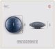 HLURU HLURU TB11-14 Galaxy Red Tongue drum 14" 11 ton 1