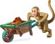 Rebel LEGO gra planszowa Monkey Palace rodzinna karty płytka konstrukcyjna klocki 4
