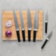 Maku Maku Kitchen Life Safety peilių rinkinys su stovu 7 vnt. 6