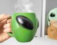 Gadget Master Zielony Kubek Obcy - Głowa Kosmity dla Miłośnika Sci-Fi 1