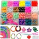 Qulki Gumki do robienia bransoletek biżuterii duży zestaw LOOM BANDS 1