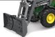 Qulki Duży Traktor Ciągnik Ruchome ramię Koła Gumowe 2