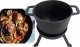 KingHoff KOCIOŁEK ŻELIWNY MYŚLIWSKI 12L Z PATELNIĄ GRILL 2 W 1 KINGHOFF KH-1842 10