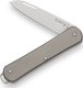 Fox Knives Scyzoryk Fox Knives Vulpis FX-VP130 TI Polished M390 Bead Blasted Titanium 1