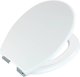 Deska sedesowa Allstar Deska sedesowa Tucson biała, Duroplast, 44,5 x 35 cm, Allstar 1