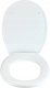 Deska sedesowa Allstar Deska sedesowa Tucson biała, Duroplast, 44,5 x 35 cm, Allstar 2