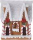Dekoracja świąteczna Home Styling Collection Figurka Domek z piernika, 10 cm 1