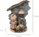 Dekoracja świąteczna Home Styling Collection Mała scenka Bożonarodzeniowa, 16 cm 1