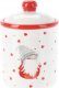 Home Styling Collection Świąteczny słoik ceramiczny na ciasteczka, 600 ml 1