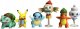 Figurka Jazwares POKEMON 6 Figurek Pikachu Charmander Squirtle Bulbasaur Rowlet Vanillite 2