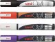 UNIBALL Uni Chalk marker zestaw Halloween z 4 sztuk (kolory white, black, purple, orange) 2
