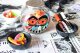 UNIBALL Uni Chalk marker zestaw Halloween z 4 sztuk (kolory white, black, purple, orange) 3