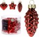 Home Styling Collection Zestaw bombek choinkowych w różnych kształtach 12 szt. 2