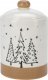 Home Styling Collection Słoik na ciasteczka z motywem choinek, Ø 12,5 x 18 cm 1