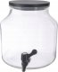Home Styling Collection Słoik z kranikiem szklany z pokrywką z drewna sosnowego, 5,2 l 1