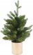 Home Styling Collection Sztuczna choinka w złotej doniczce, 45 cm 1