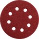 Metabo Metabo 631230000, Sanding sheet, Metal, Polyester, Stainless steel, Steel, Wood, Red, Round, 12.5 cm, 12.5 cm 1
