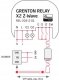 Grenton Moduł przekaźnikowy RELAYx2 Z-Wave Grenton 3
