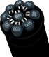 UNIBALL Uni - The Tube Finerliner - Black (9 pcs) (401228) /Arts and Crafts 1