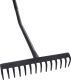 Kadax KADAX Grabie Do Liści Solidne Ergonomiczne 14-Zębne Trawy Uniwersalne 150cm 4