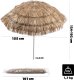 Kadax KADAX Parasol Ogrodowy Plażowy Hawajski Regulowany Składany Taras Balkon 155cm 2