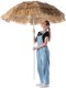 Kadax KADAX Parasol Ogrodowy Plażowy Hawajski Regulowany Składany Taras Balkon 155cm 9