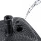 Kadax KADAX Podstawa Parasola Stojak Pod Parasol Ogrodowy Kwadratowy 39cm Obciążnik 3