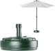 Kadax KADAX Podstawa Parasola Stojak Pod Parasol Ogrodowy Okrągły 39cm Obciążnik Zieleń 7