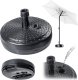 Kadax KADAX Podstawa Parasola Stojak Pod Parasol Ogrodowy Okrągły 39cm Obciążnik szary 1