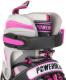 Rolki PowerBlade regulowane różowe białe r. 31 32 33 2