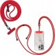 OEM Zawieszka SWING (8mm) do telefonu z regulacją długości / długość sznura 165cm (max 82,5cm w pętli) / na ramię lub szyję - czerwony 2