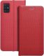 OEM Kabura LUNA Book Carbon do SAMSUNG A51 czerwony 2