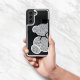 OEM Futerał TEDDY BEAR do SAMSUNG A52 5G / A52 LTE ( 4G ) / A52s 5G srebrny 3