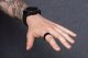 Smart Ring OEM R11M- ze stali ze stacją ładującą rozmiar 13 (22,2mm) czarny 5