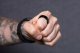 Smart Ring OEM R11M- ze stali ze stacją ładującą rozmiar 13 (22,2mm) czarny 7