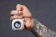 Smart Ring OEM R11M- ze stali ze stacją ładującą rozmiar 13 (22,2mm) czarny 8