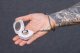 Smartwatch OEM Smart Ring R11M- inteligentny pierścień ze stali ze stacją ładującą rozmiar 10 (19,8mm) złoty 4