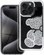 OEM Futerał TEDDY BEAR do IPHONE 14 Pro Max srebrny 1