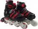 Rolki Enero Rolki regulowane Midu czarno-czerwone r. 37-40 1