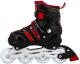 Rolki Enero Rolki regulowane Midu czarno-czerwone r. 37-40 1