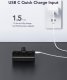 Powerbank Veger VEGER powerbank 5000 mAh z wbudowanym złączem Lightning PlugOn PD QC3.0 2,4A 20W W0558P czarny 5