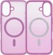 Puro Etui silikonowe Puro Gradient MagSafe do iPhone 16 - różowe 6