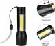 Latarka VERGIONIC LATARKA TAKTYCZNA LED ZOOM REFLEKTOR COB AKUMULATOROWA USB 11