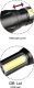 Latarka VERGIONIC LATARKA TAKTYCZNA LED ZOOM REFLEKTOR COB AKUMULATOROWA USB 21