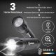 Latarka VERGIONIC LATARKA TAKTYCZNA LED ZOOM REFLEKTOR COB AKUMULATOROWA USB 25